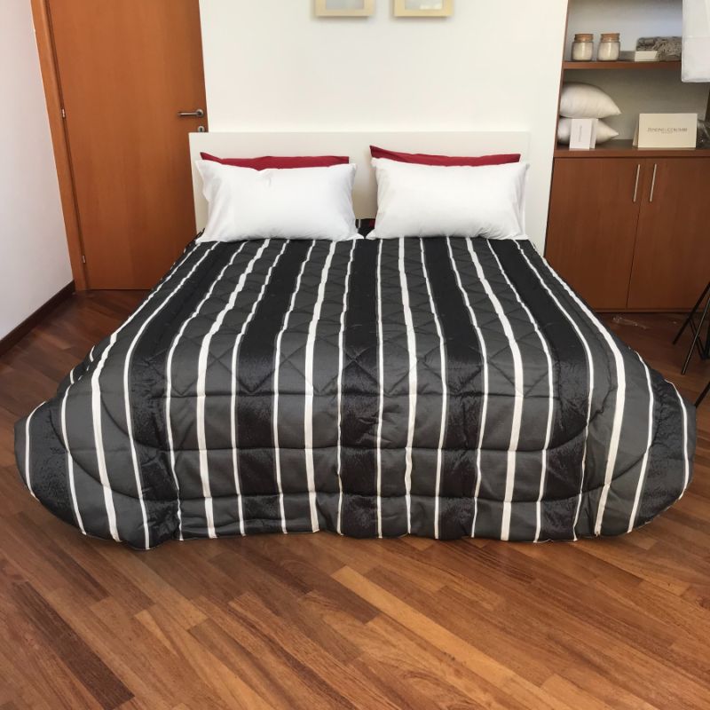 Letto Piazza E Mezza Piumino Invernale Double Face 300 Gr/mq