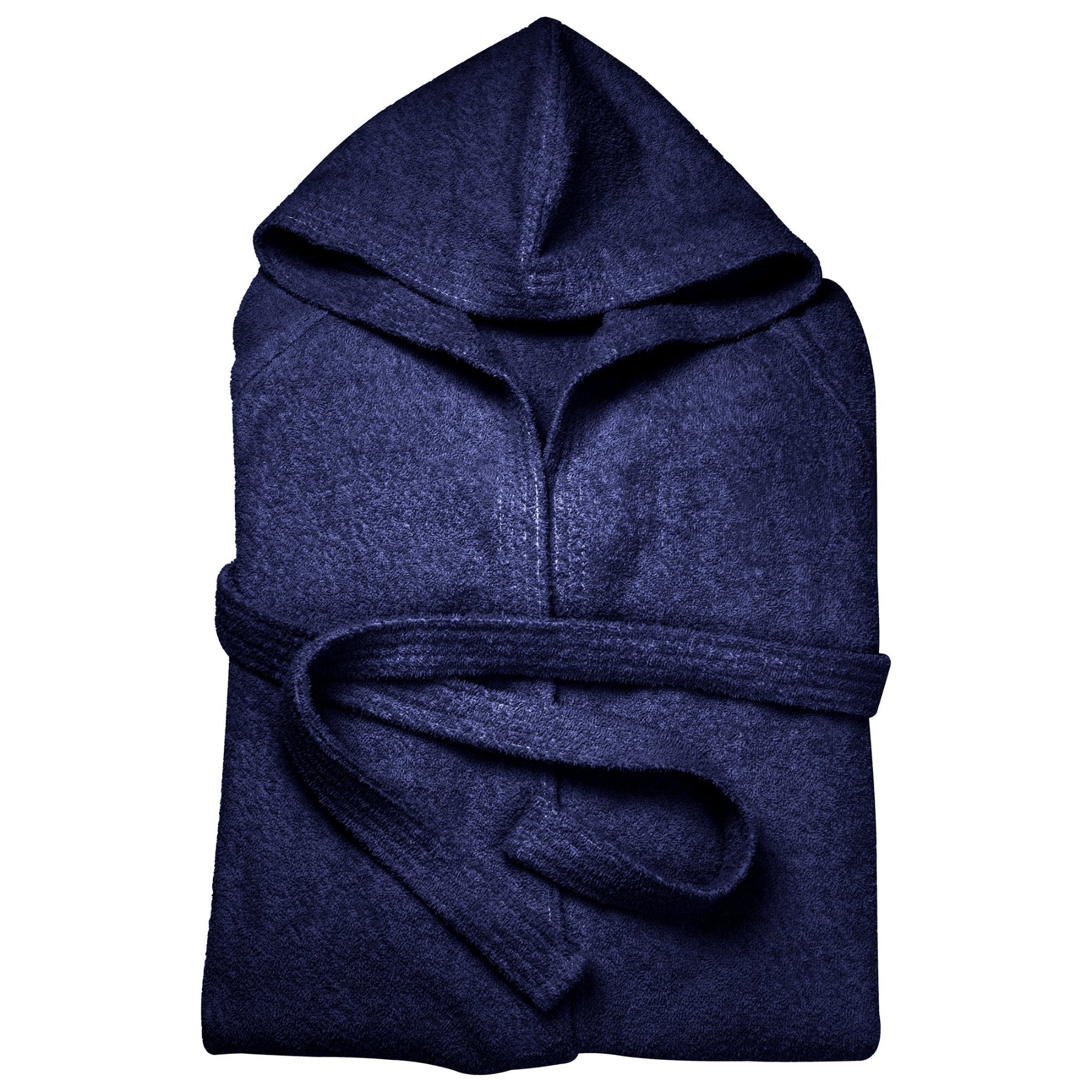 Peignoir Bassetti Unisexe - Coton éponge, Capuche, Tailles S à XL