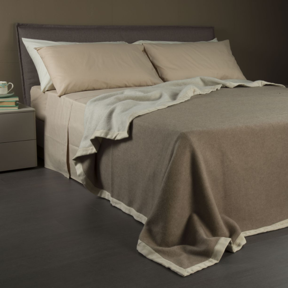 Coperta in puro Cashmere Matrimoniale Zenoni Colombi