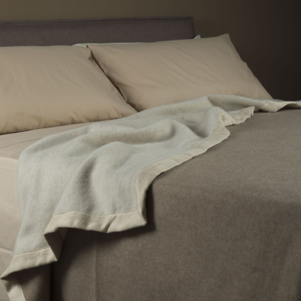 Trapunta Invernale, Coperta in Cachemire Agnello, Coperta