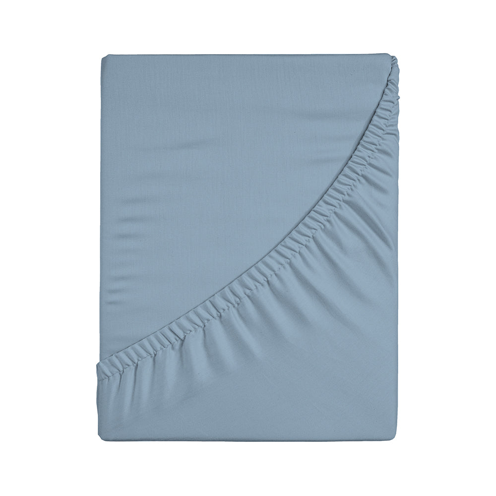 Fitted sheet with tailor-made corners 100% Cotton Percale