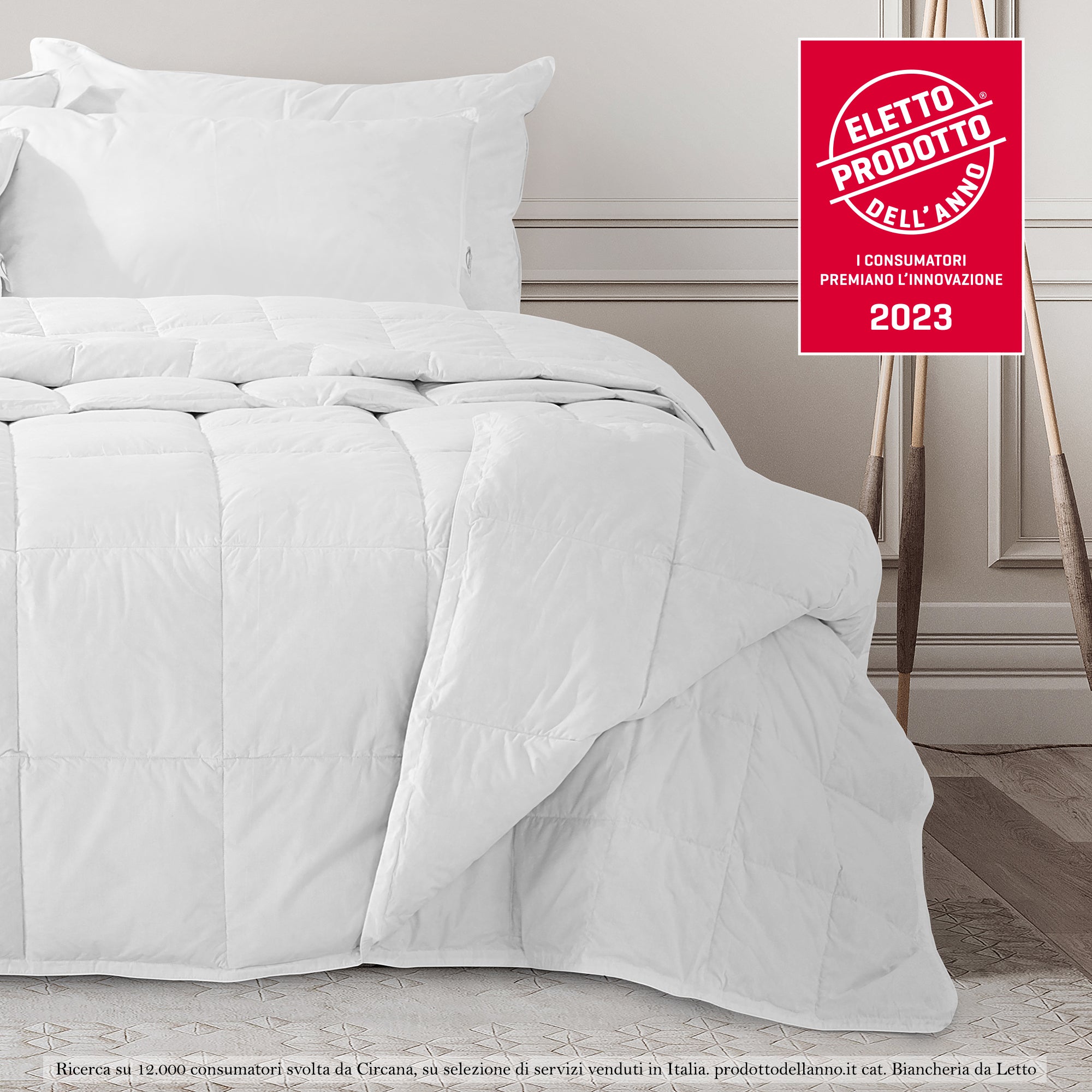 4-season Polar duvet (110+170gr) in 100% goose down | Elected Product of the Year 2023