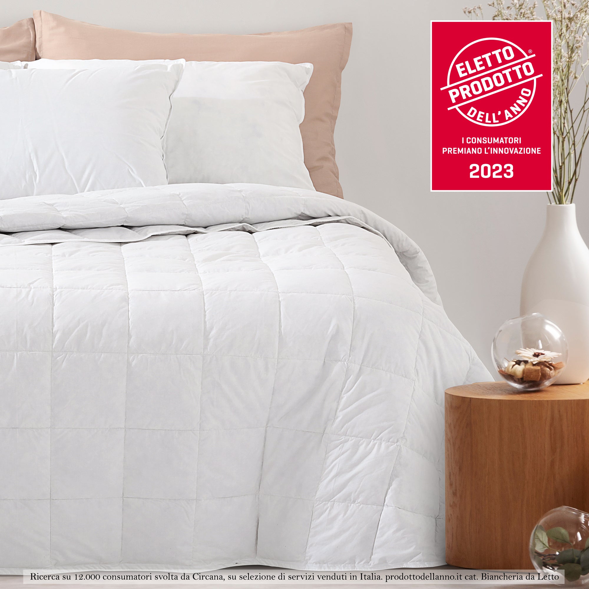 Polar 2* Summer - Spring Duvet in 100% Goose Down | Elected Product of the Year 2023