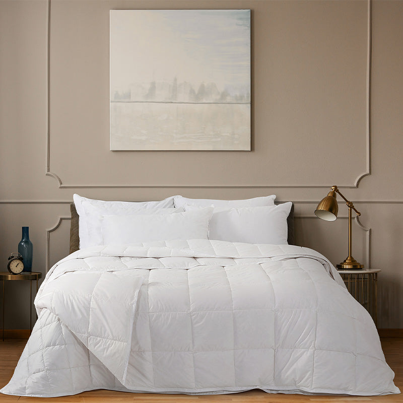 Duvet 4 seasons PLUS Campiglio (90+200gr) in 100% goose down