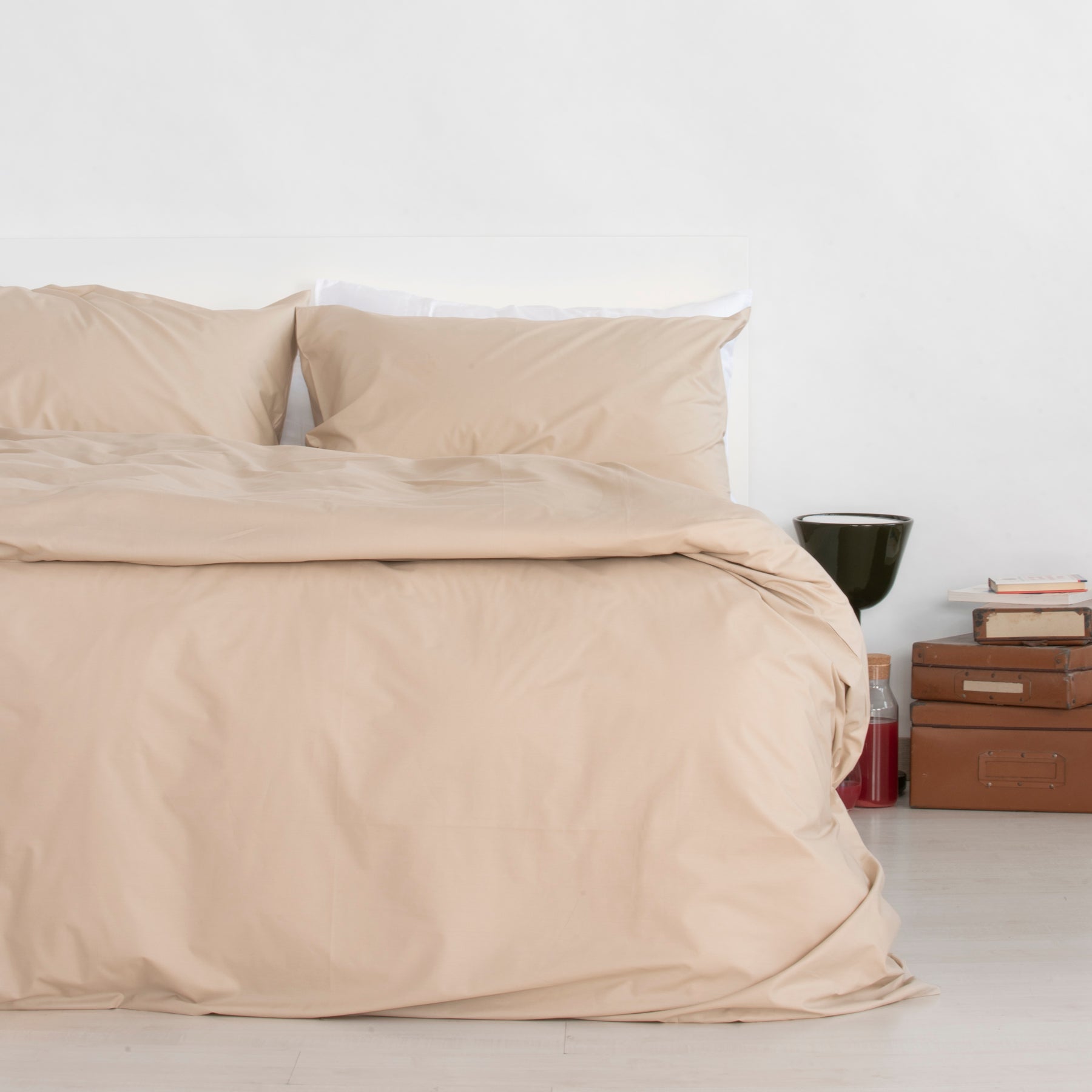 Home Passion | Copripiumino - 3 pezzi | 100% cotone - 57 fili | 2 persone - 240x260 cm | POMPADOUR BIANCO & VECCHIO ROSA HP62668 Home Passion | Copripiumino - 3 pezzi | 100% cotone - 57 fili | 2 persone - 240x260 cm | POMPADOUR BIANCO & VECCHIO ROSA HP62668
