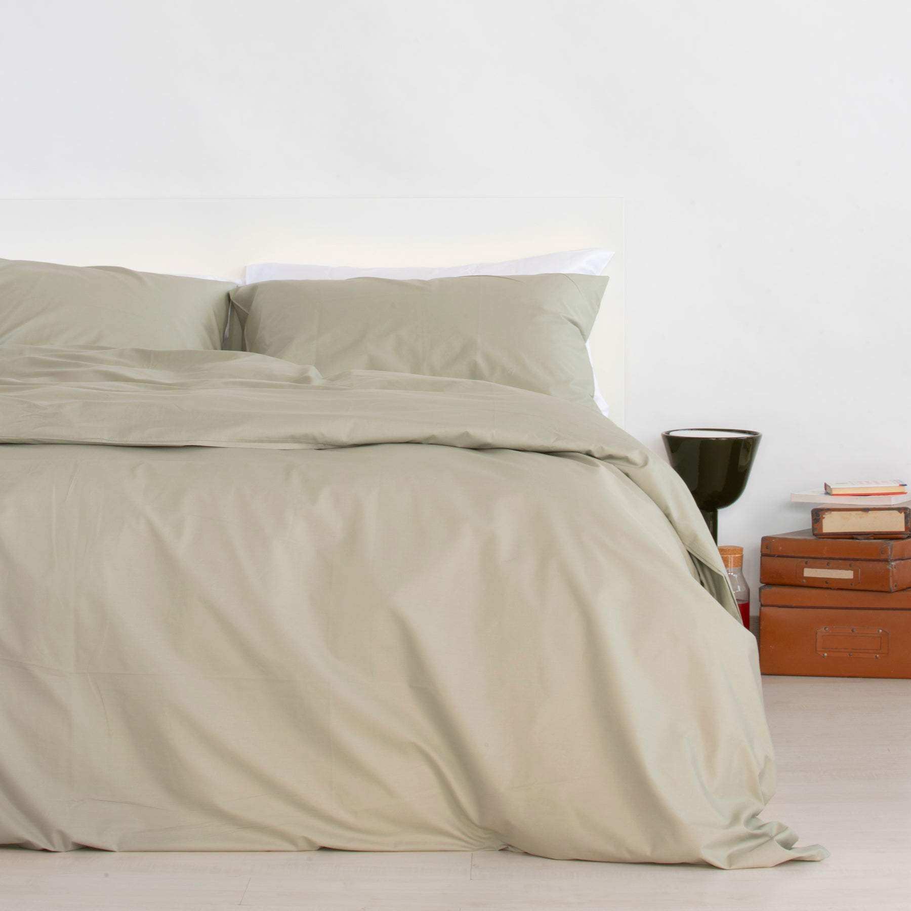 Copripiumino percalle di cotone 200 fili righe reversibile letto 135/140cm - Home | MANGO Italia Copripiumino percalle di cotone 200 fili righe reversibile letto 135/140cm - Home | MANGO Italia