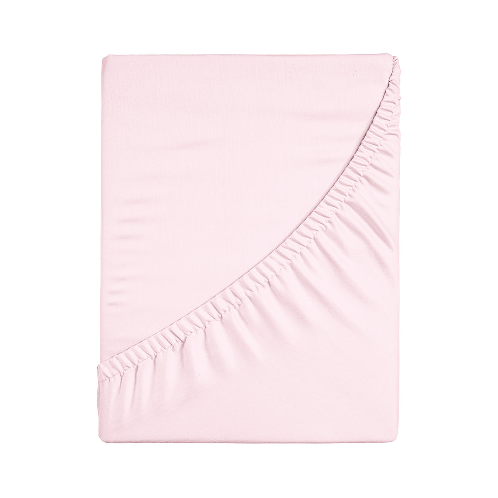 Fitted sheet with tailor-made corners 100% Cotton Percale