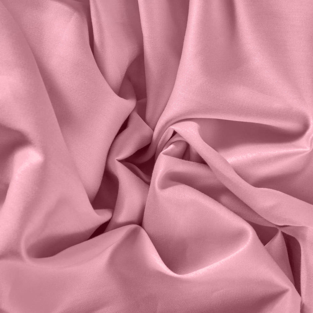 Sheets in 100% Coral Pink cotton satin
