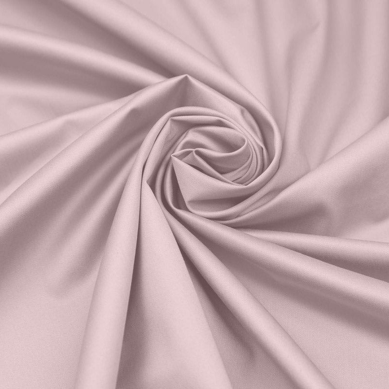 Pearl Pink 100% Cotton Percale Sheet Set
