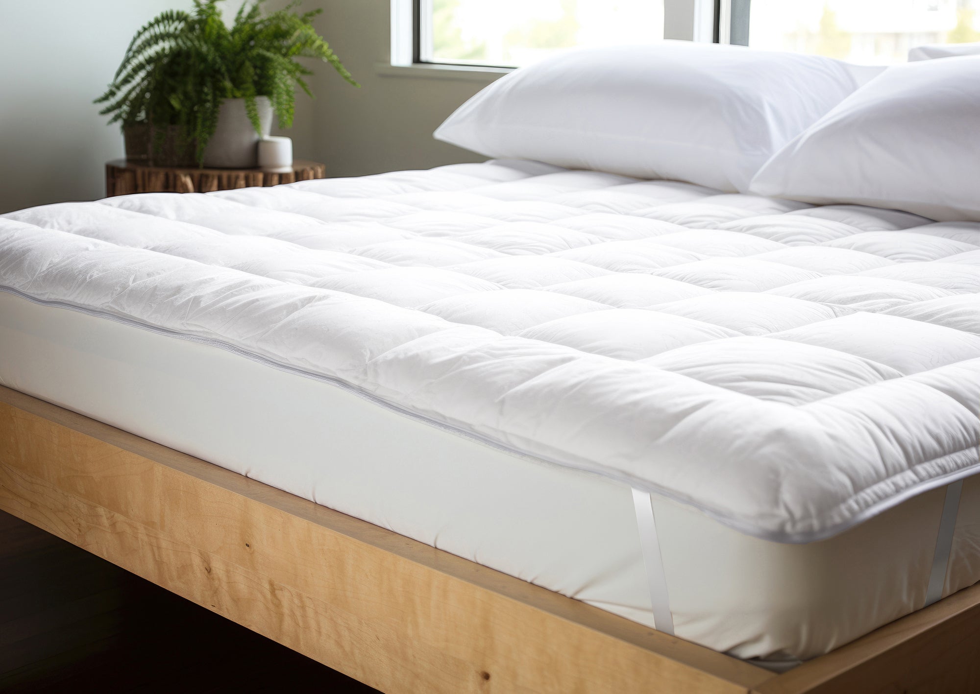 Tata Home Topper Materassino Coprimaterasso In Memory Foam Sfoderabile Correttor - Foto 5