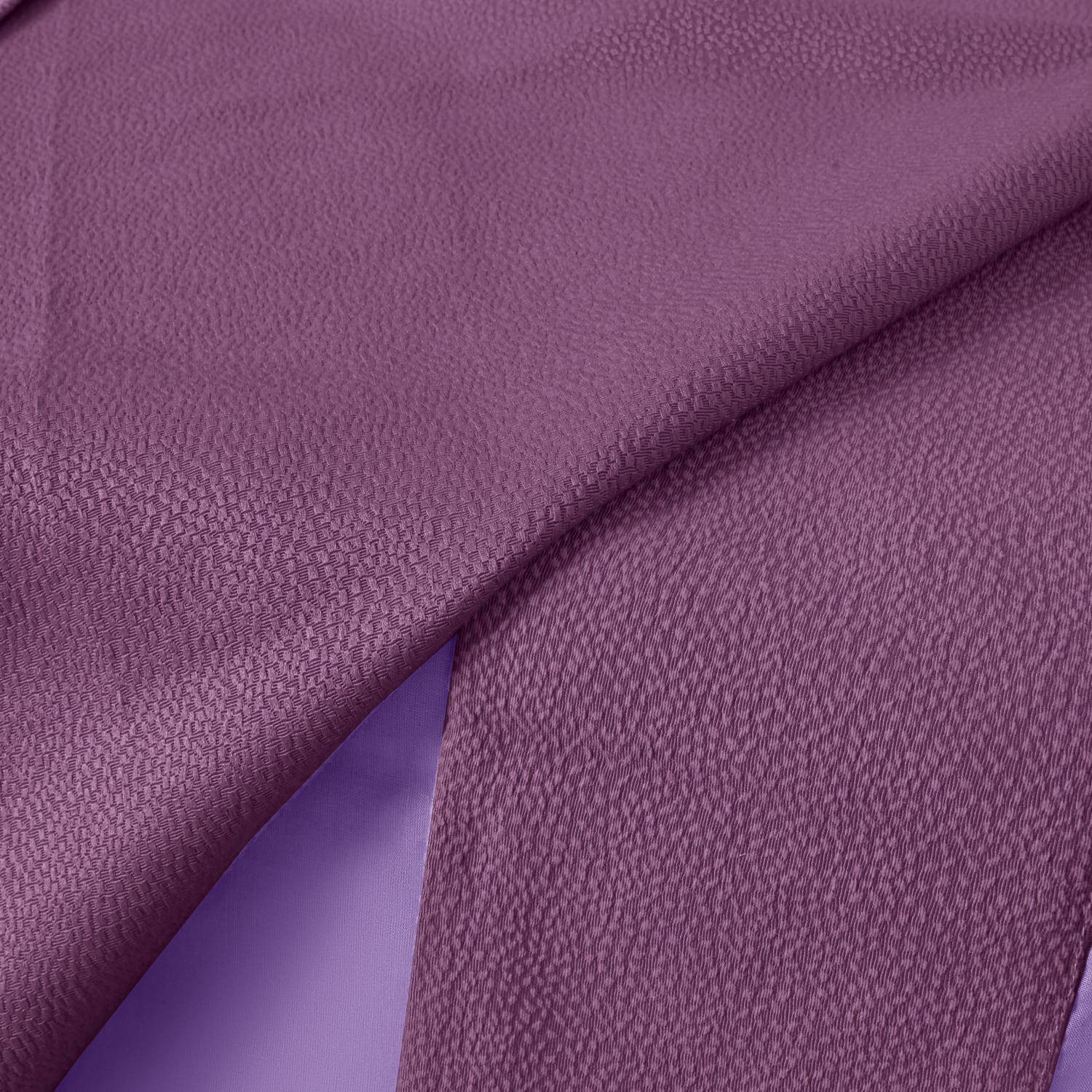 Completo copriletto con federe in cotone Jacquard Keppler Malva