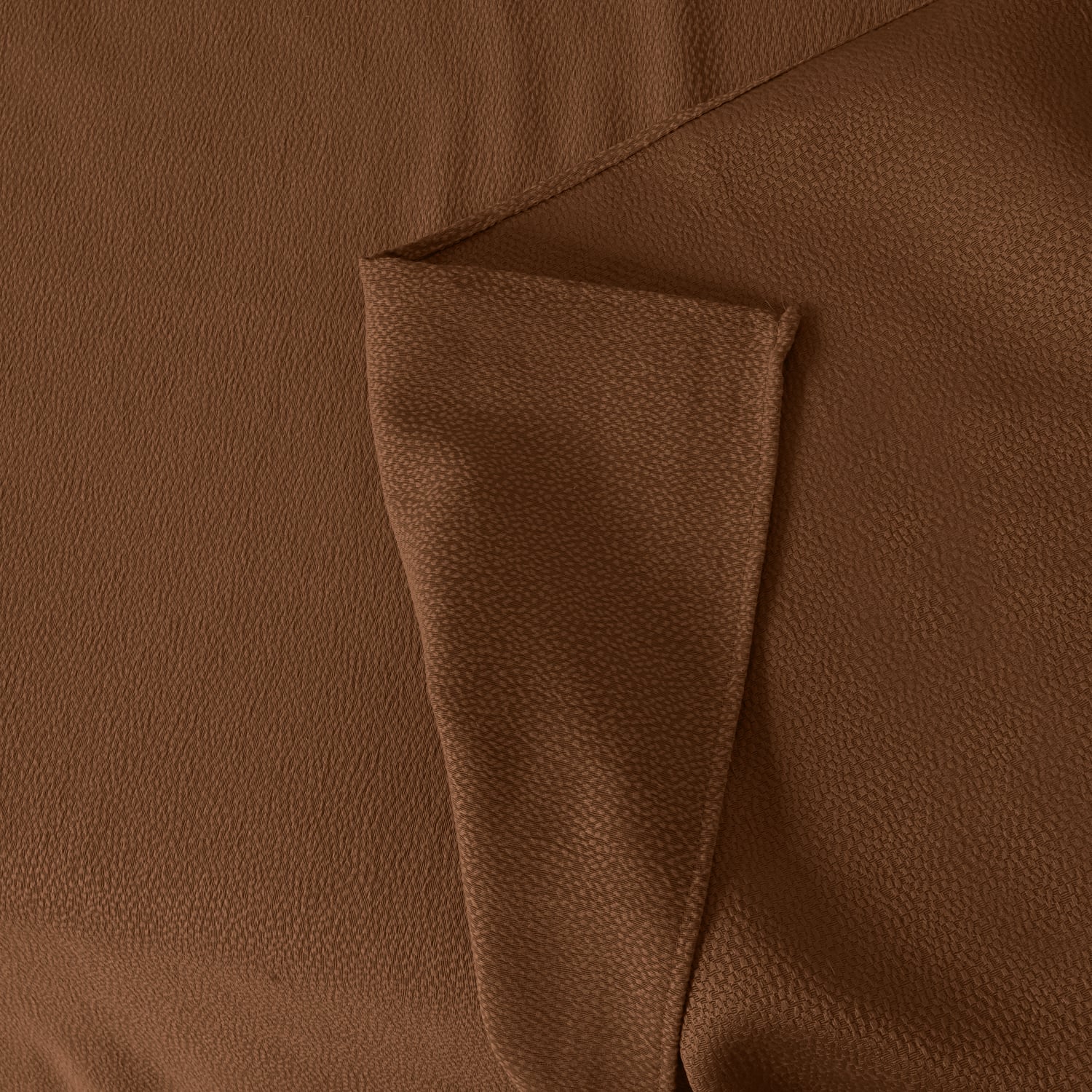 Completo copriletto con federe in cotone Jacquard Keppler Nocciola