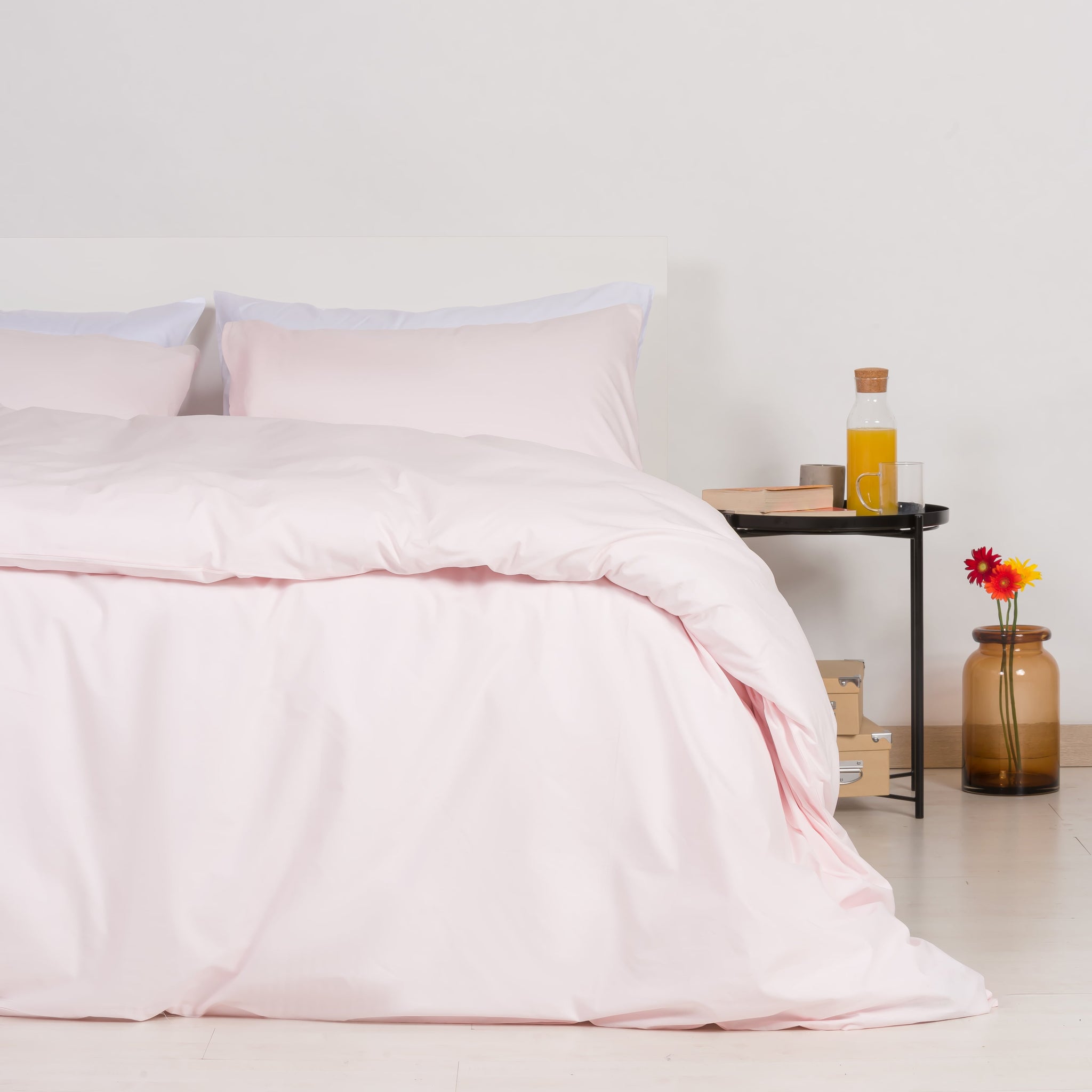 ABAKUHAUS Set copripiumino moderno per letti matrimoniali, fiori geometrici, antiacaro, adatto a chi soffre di allergie ABAKUHAUS Set copripiumino moderno per letti matrimoniali, fiori geometrici, antiacaro, adatto a chi soffre di allergie