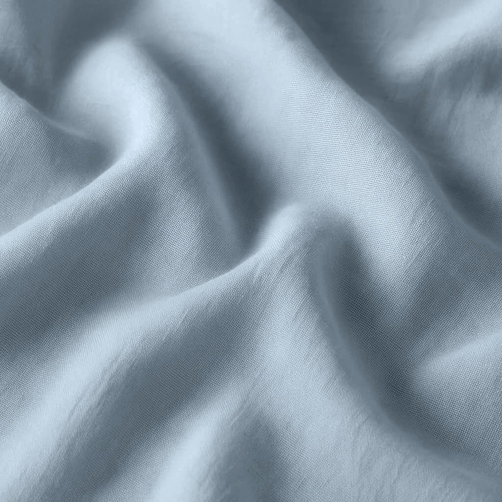 Completo Lenzuola in Lino 100% Azzurro
