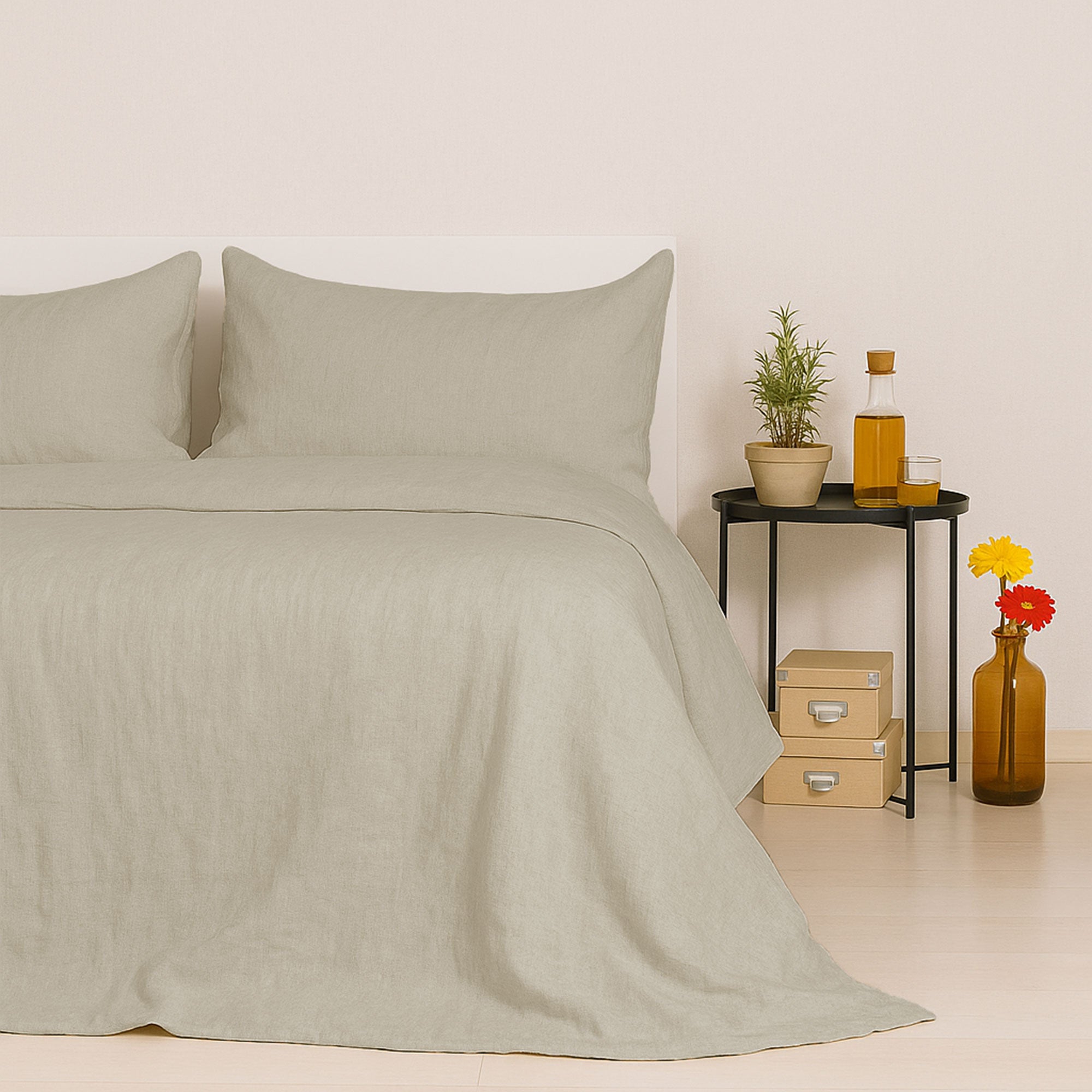 Completo Lenzuola in Lino 100% Naturale