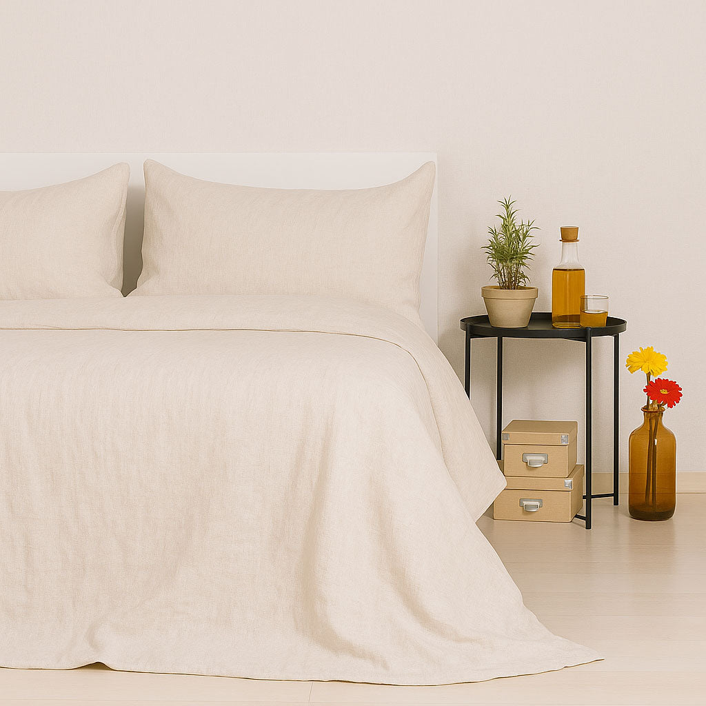 Completo Lenzuola in Lino 100% Naturale