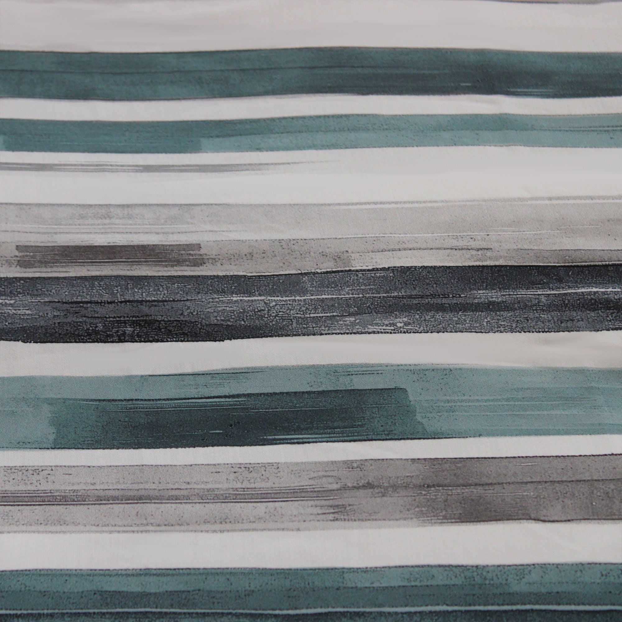 Copripiumino Linear in 100% Raso di Cotone Stampato Doubleface con Federe