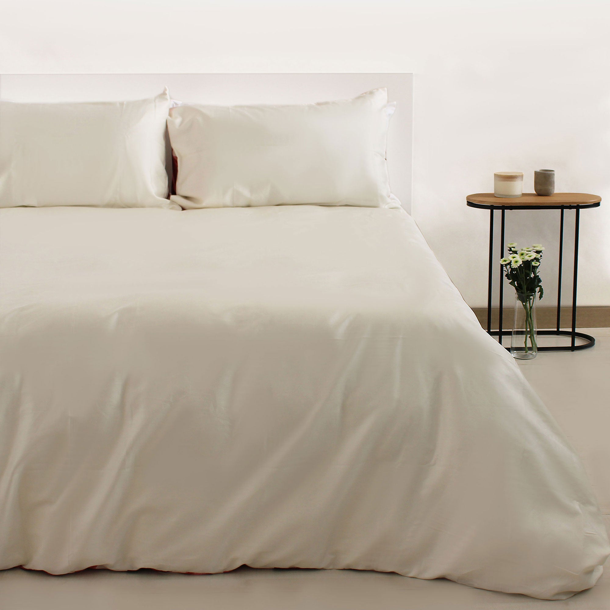 Copripiumino Motion in 100% Raso di Cotone Stampato Doubleface con Federe