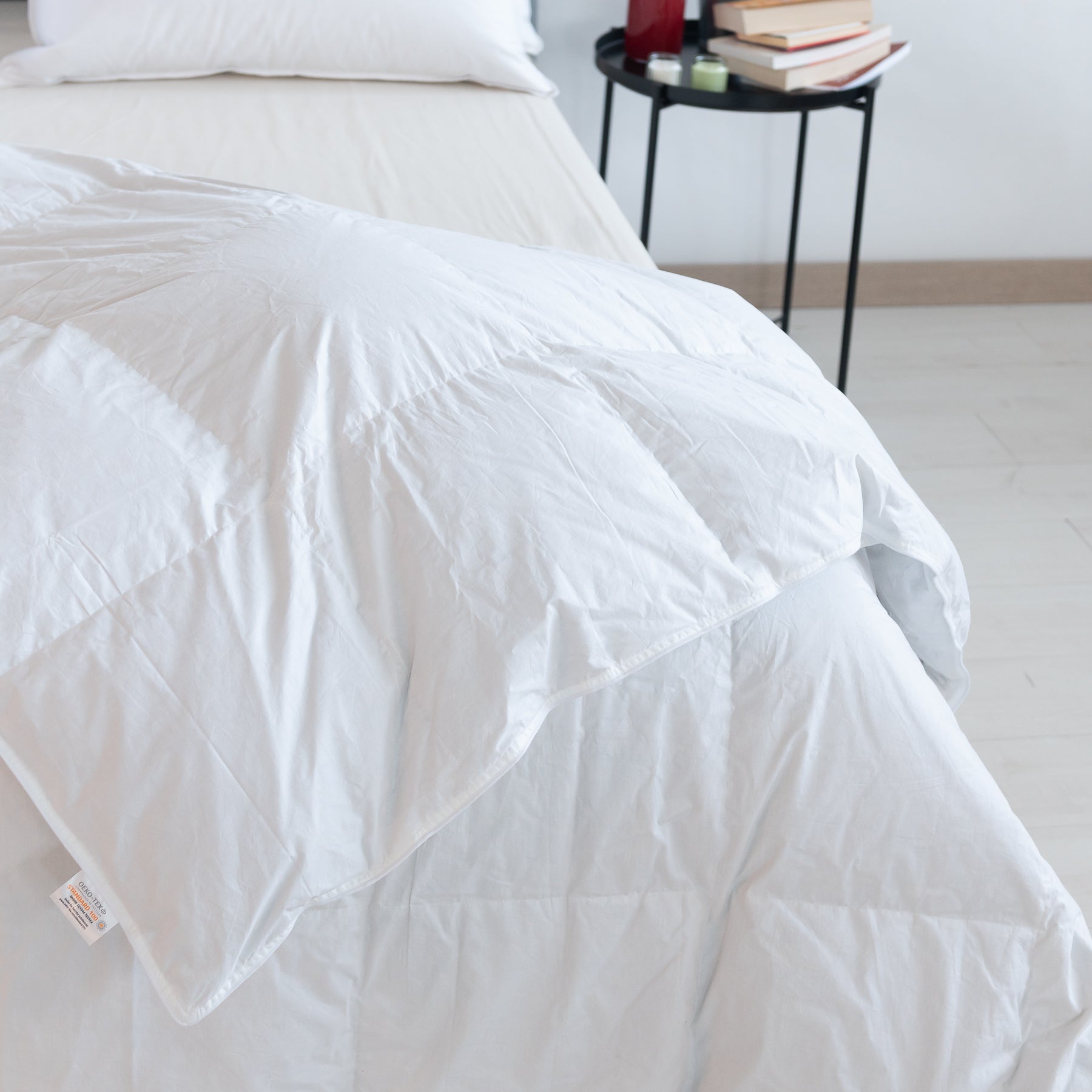 Piumino In Piuma D'Oca California King Size 274x249 Cm – Morbido, Traspirante, Certificato RDS, Potere Riempitivo 750+, Per Tutte Le Stagioni - 2