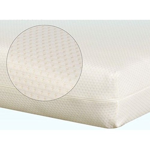 Double mattress cover with hypoallergenic and anti-mite zip