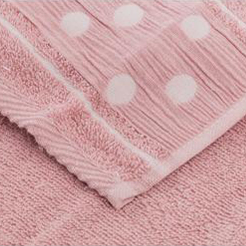 Terry towels 400 g Pois Rosa