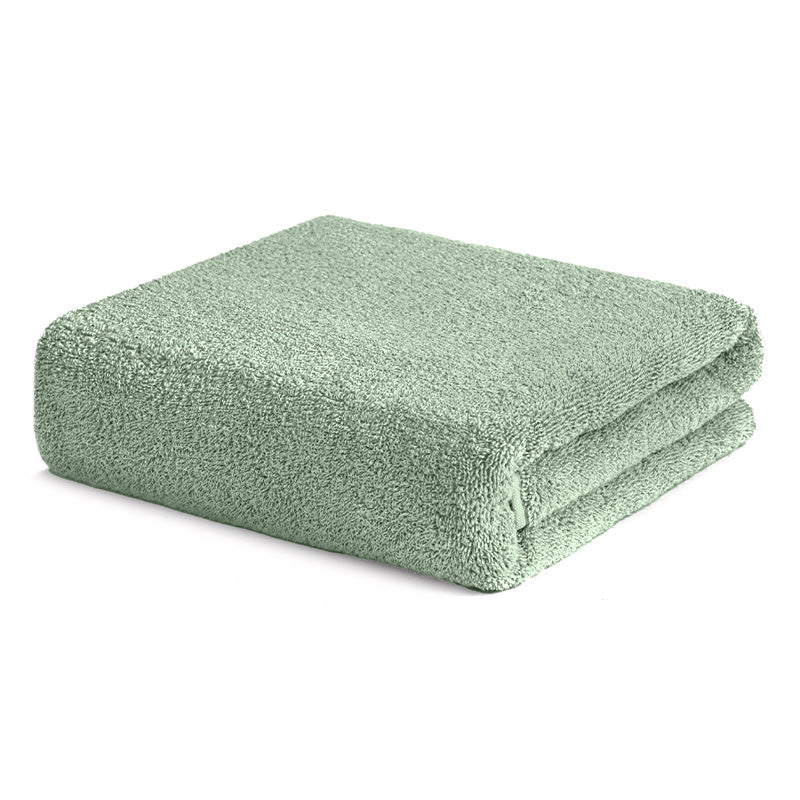 Terry shower towel 550 gr Sage Green