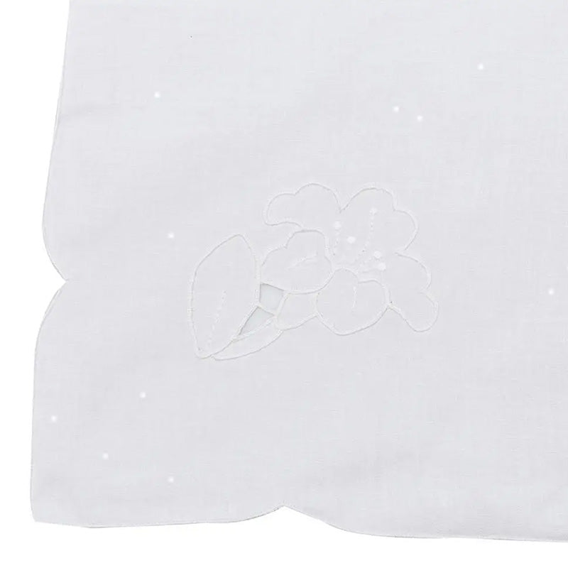 Tea tablecloth + 4 embroidered napkins 100% Cotton variant Odessa