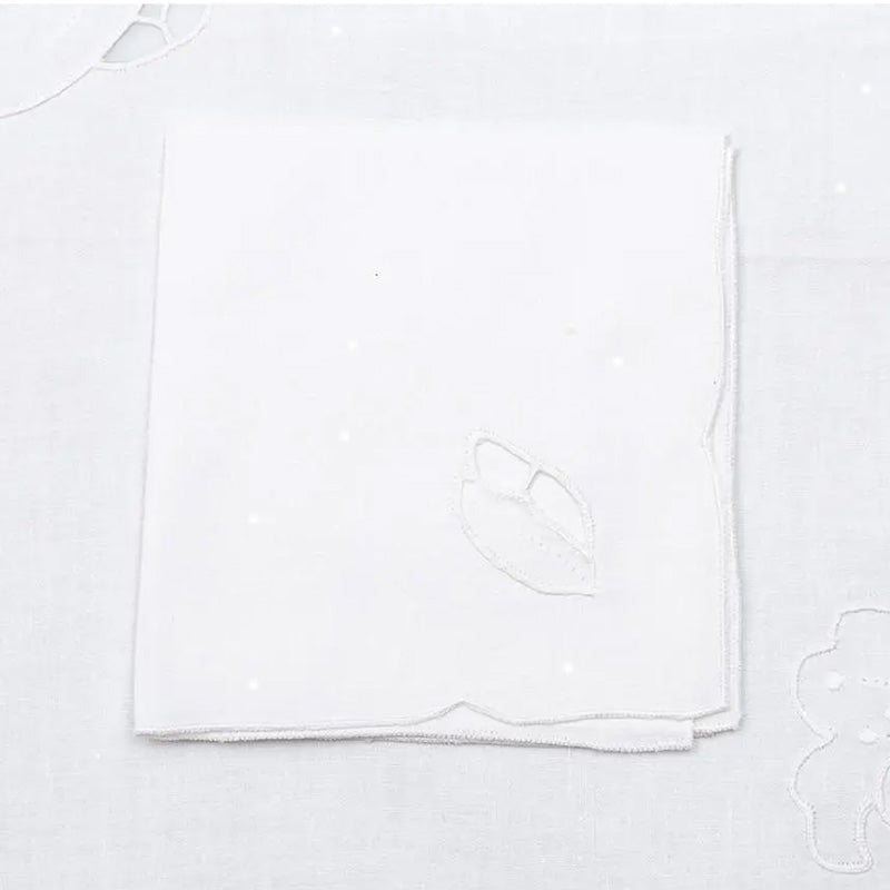 Tea tablecloth + 4 embroidered napkins 100% Cotton variant Odessa