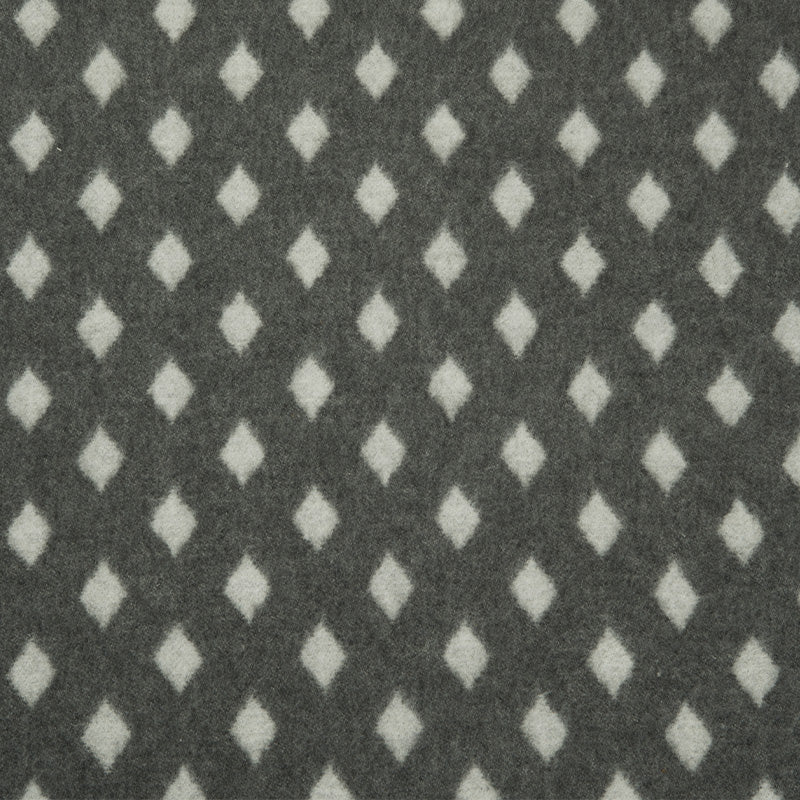Blanket in gray Reims wool blend