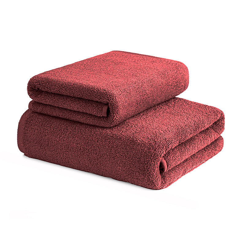 Guest Pair and Terry Towel 550 gr Bordeaux