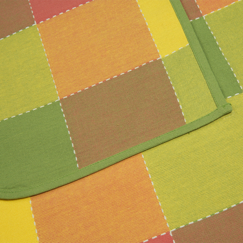 Canterbury Green 100% yarn-dyed cotton apron