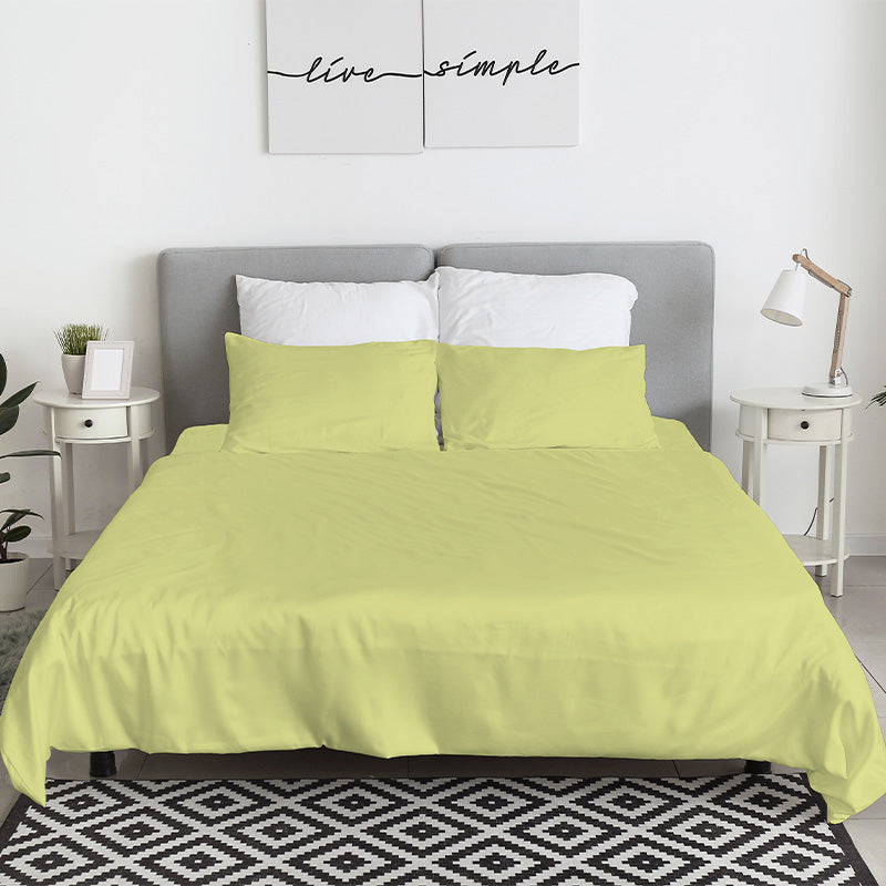Sheets in 100% high quality Lime Green cotton