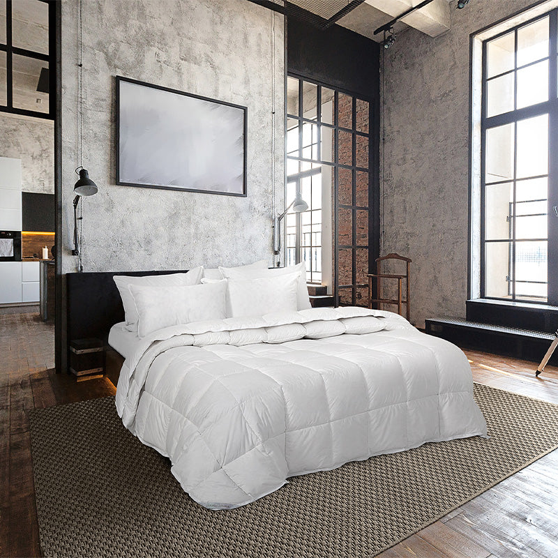 Piumone Matrimoniale Zenoni & Colombi 280x240 Cm - Piumino D'Oca Siberiano 780 Cuin, Made In Italy - Foto 2