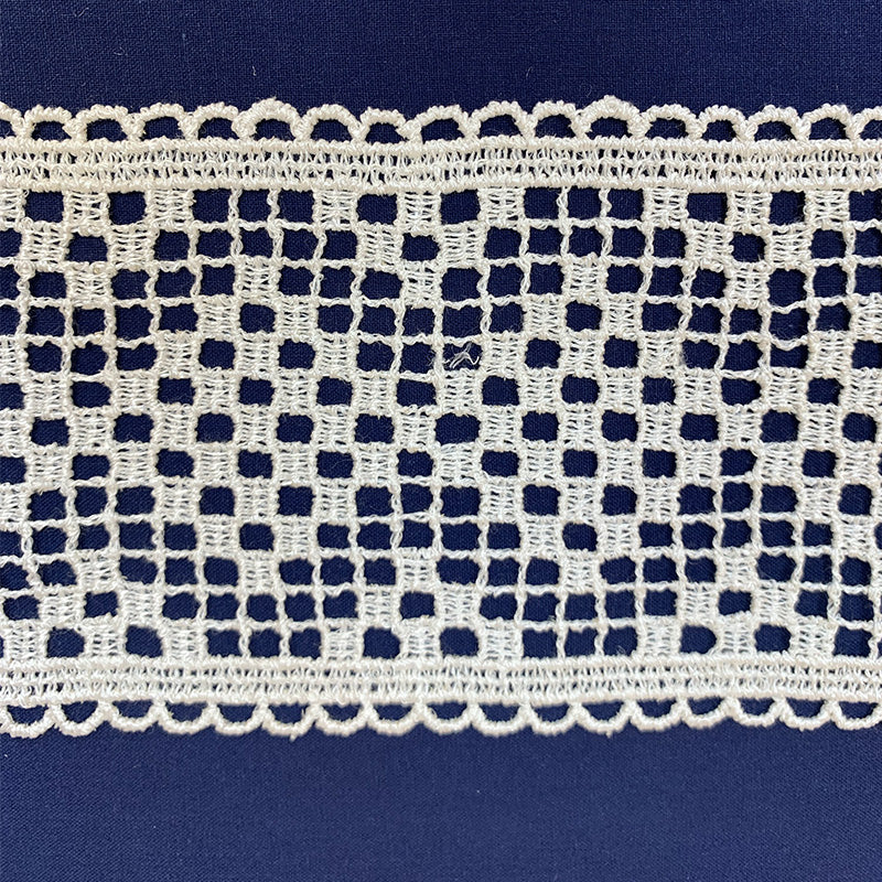 Pizzo macramè 1614 da 9 cm