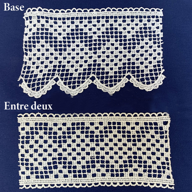 Pizzo macramè 1614 da 9 cm