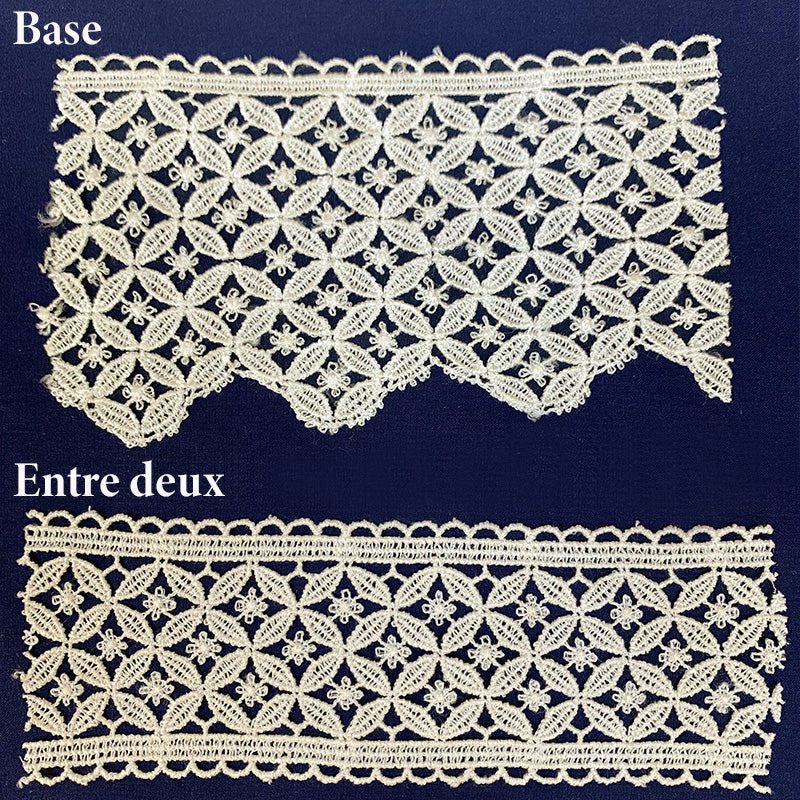 Macramé lace 1616 of 5 cm