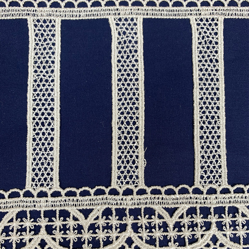 12cm 1913 macrame lace