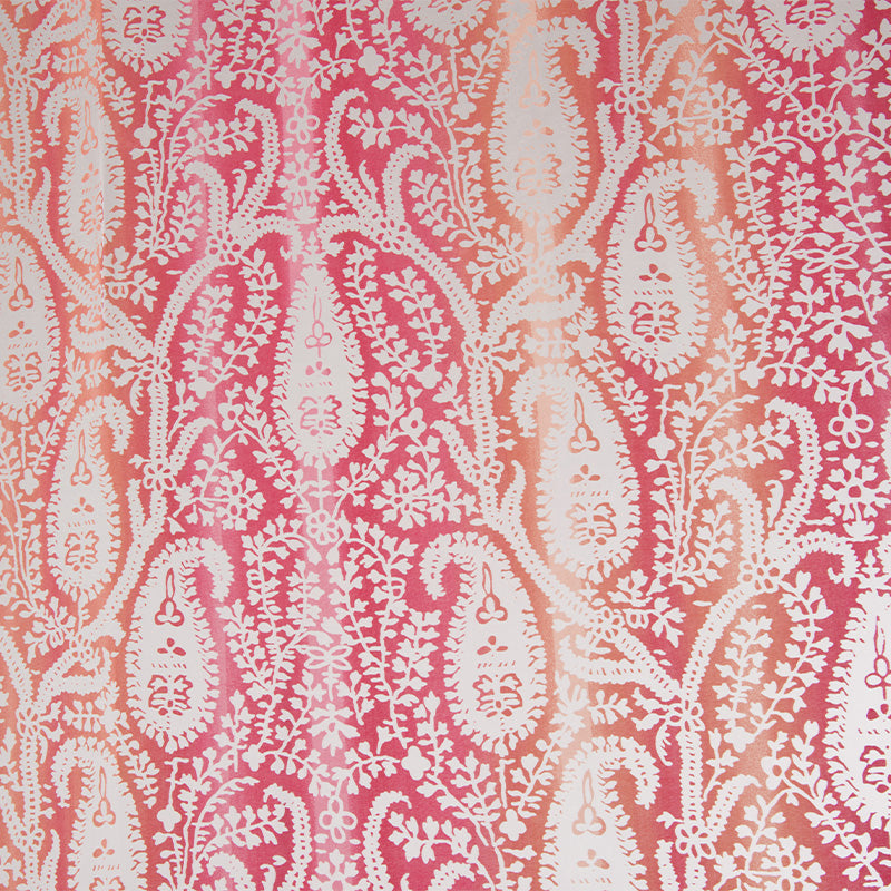 Fuchsia Cashmere Organza Curtain 140x290cm