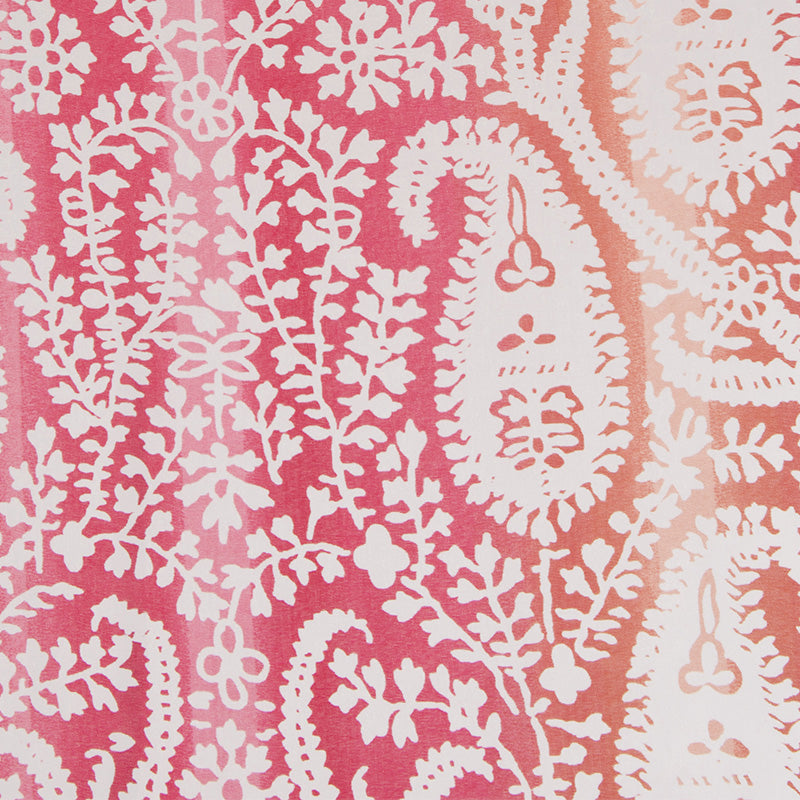 Fuchsia Cashmere Organza Curtain 140x290cm