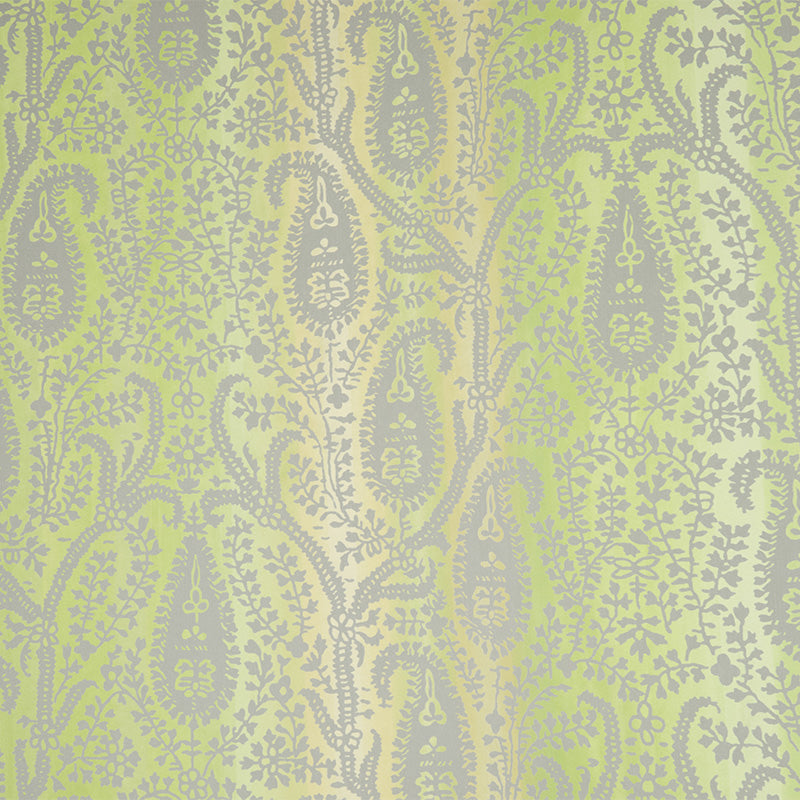 Green Cashmere Organza Curtain 140x290cm