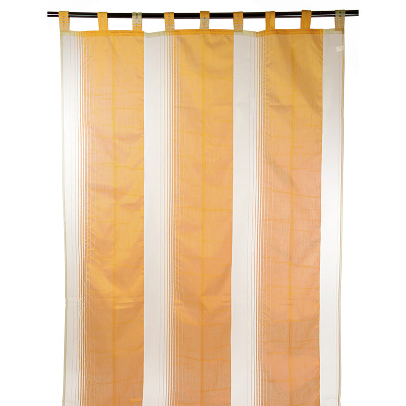Organza curtain Caterina Orange 150x290cm