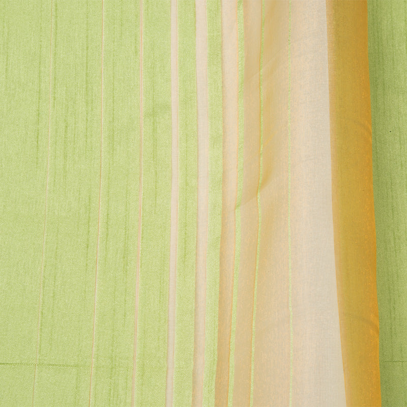 Caterina Green Organza Curtain 150x290cm