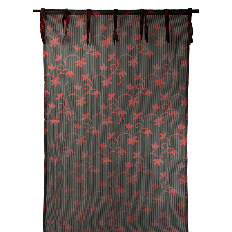 Organza curtain Erika Red 150x290cm