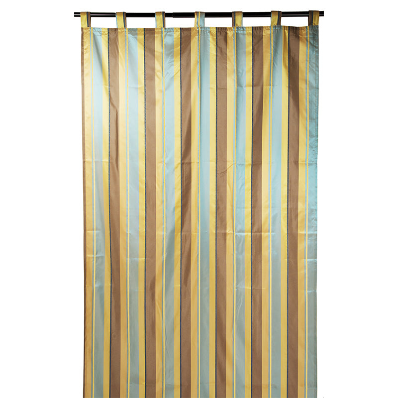 Grace Kelly Light Blue Taffeta Curtain 150x290 cm