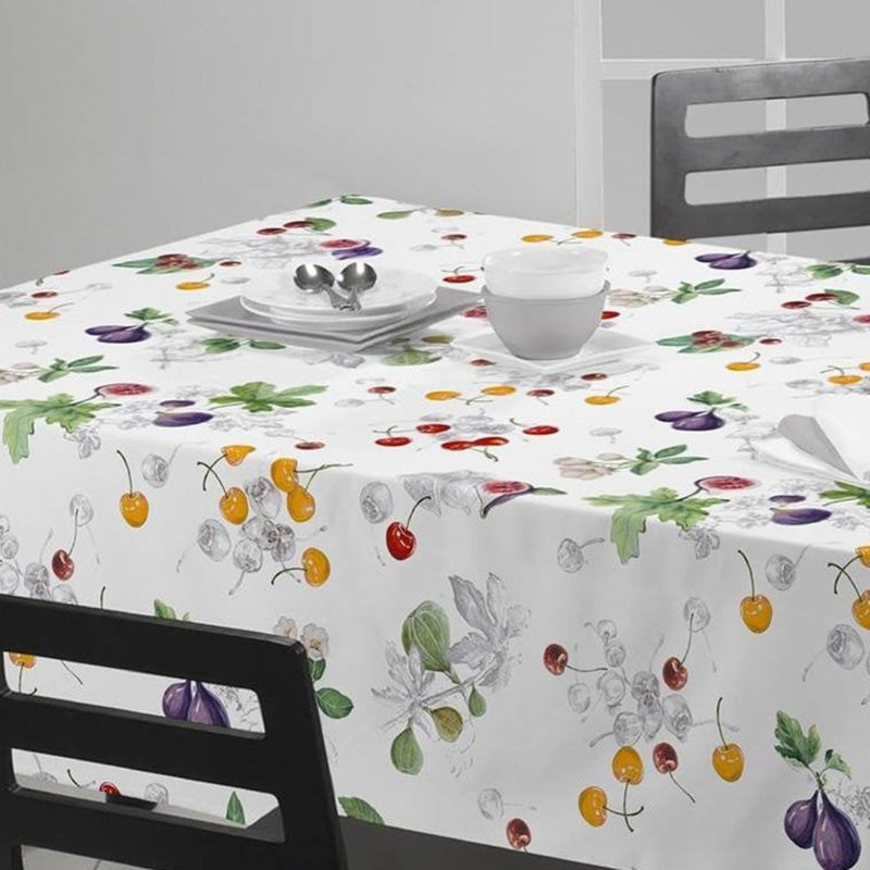 Tablecloth with fruit pattern 100% printed cotton
