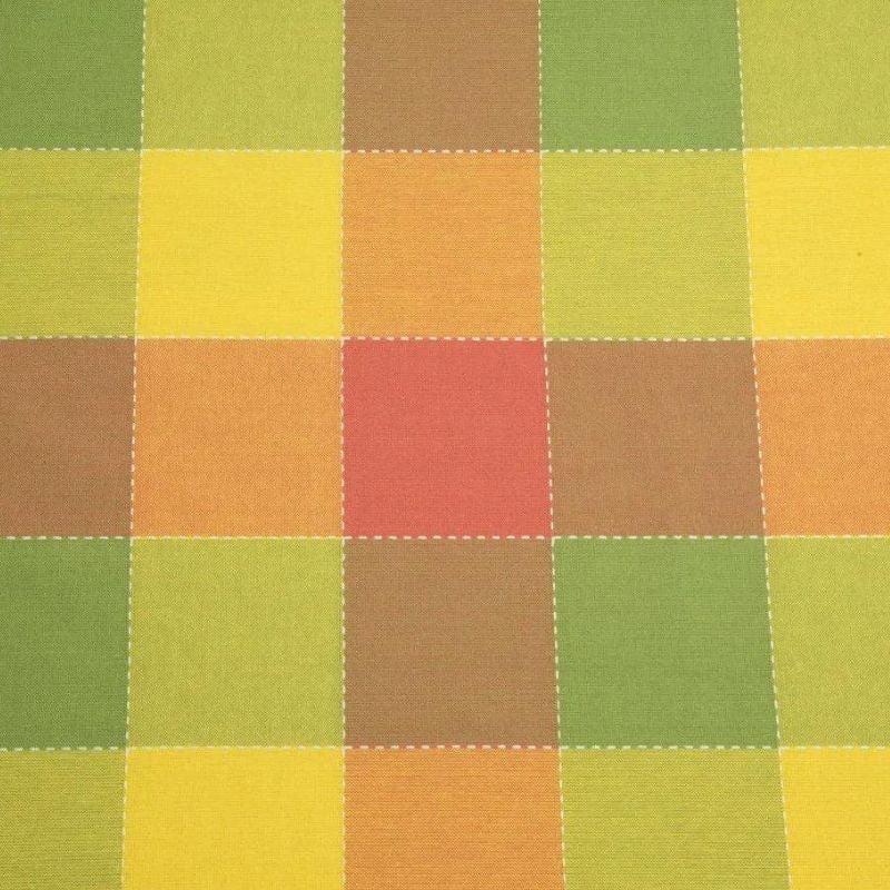 Yarn-dyed tablecloth 100% Canterbury Cotton Green