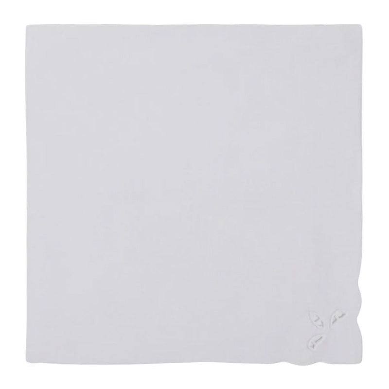 White Cotton Napkins 25x25 cm Franca 4 pieces