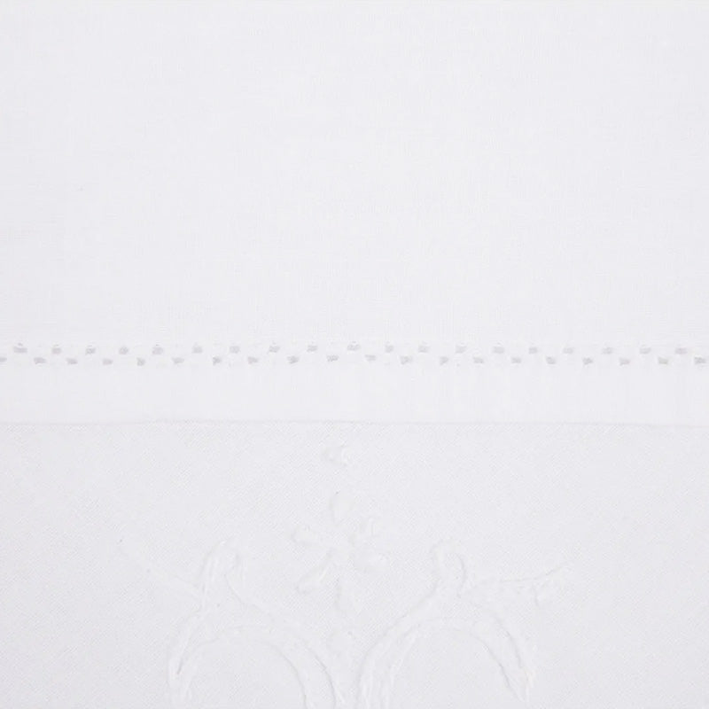 Tovaglioli bianchi in Cotone 25x25 cm Principessa 4 pezzi