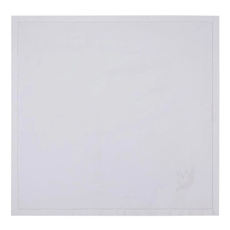 White Cotton Napkins 40x40 cm Beatrice 2 pieces