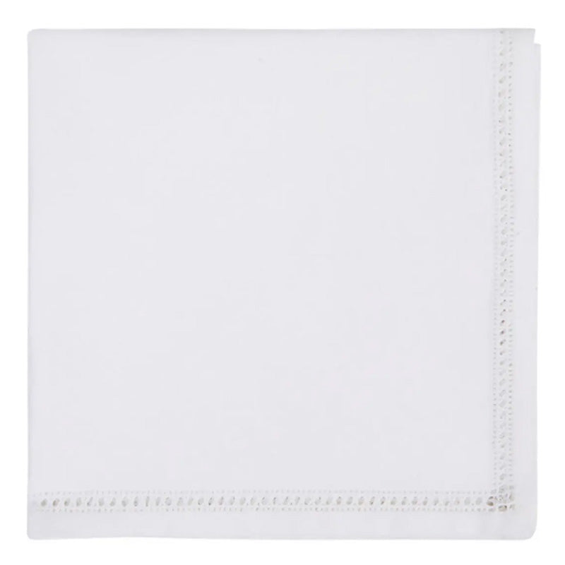 White Cotton Napkins 40x40 cm Flanders 2 pieces